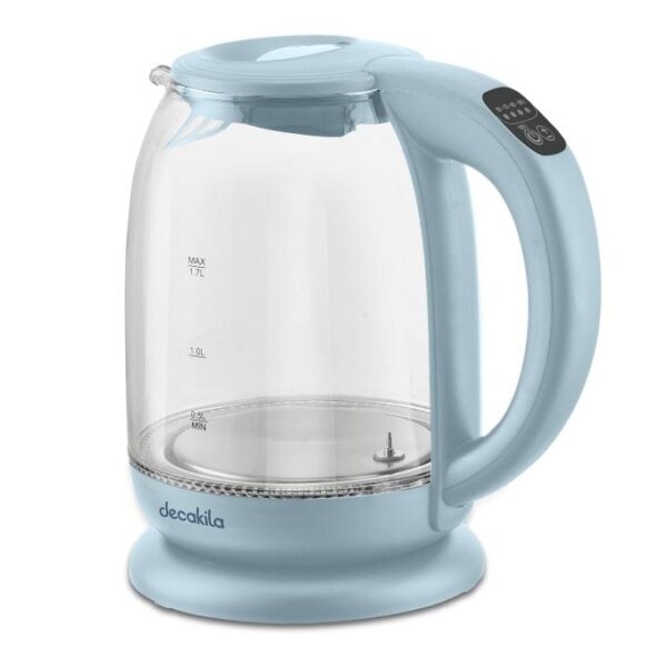 Decakila 1.7L Easy Opener Glass Electric Kettle 2200W - KEKT019L